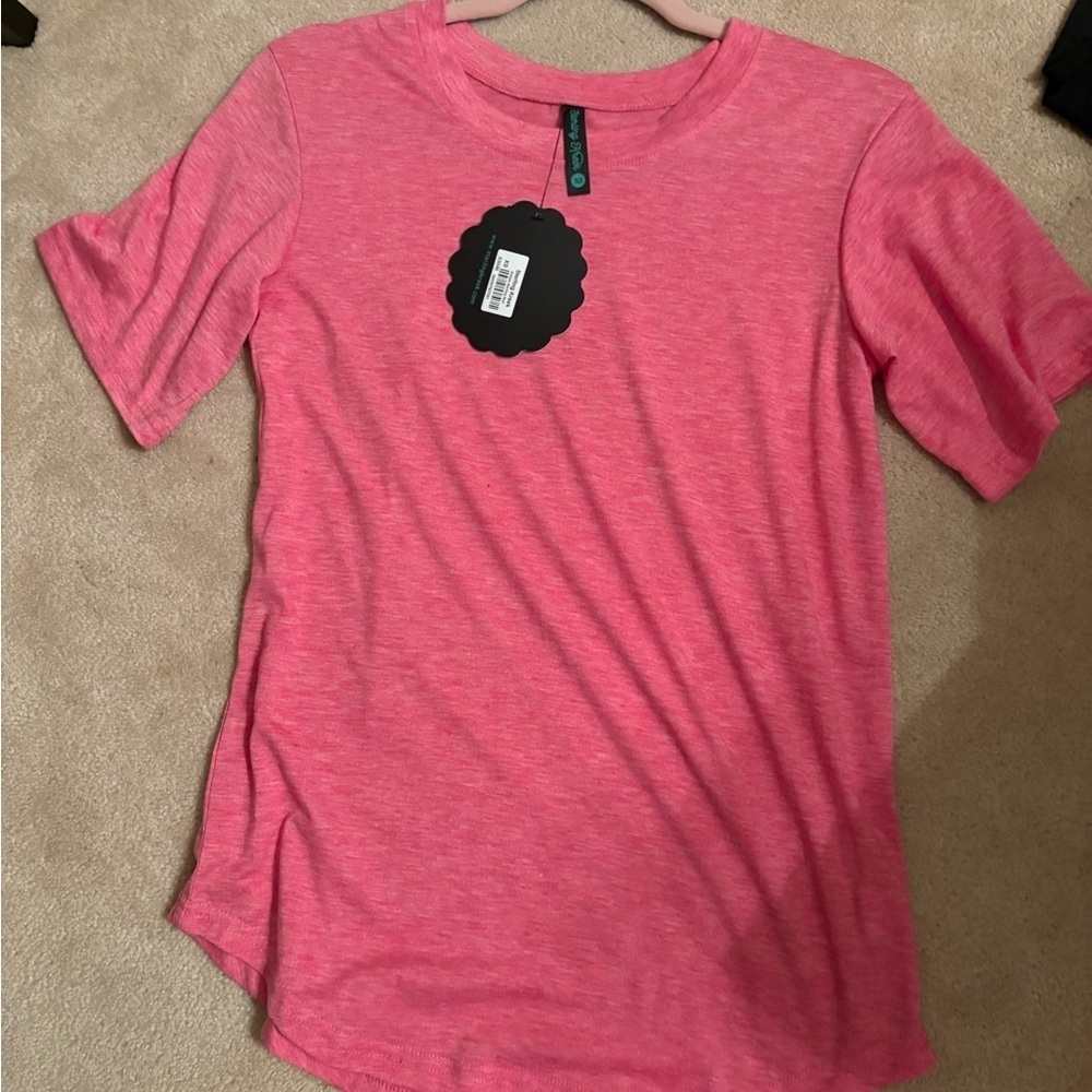 Pink Short Sleeve Tee - Picture 2 of 2
